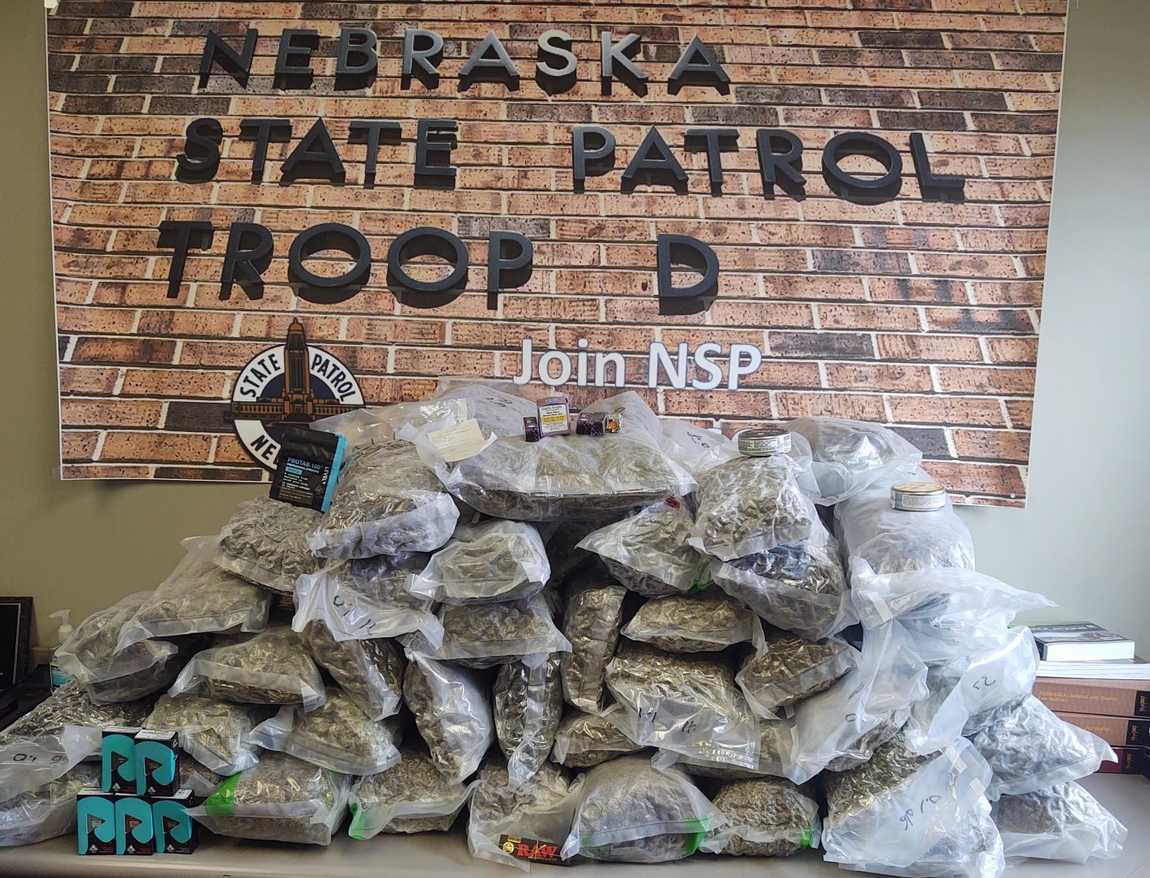Marijuana seizure